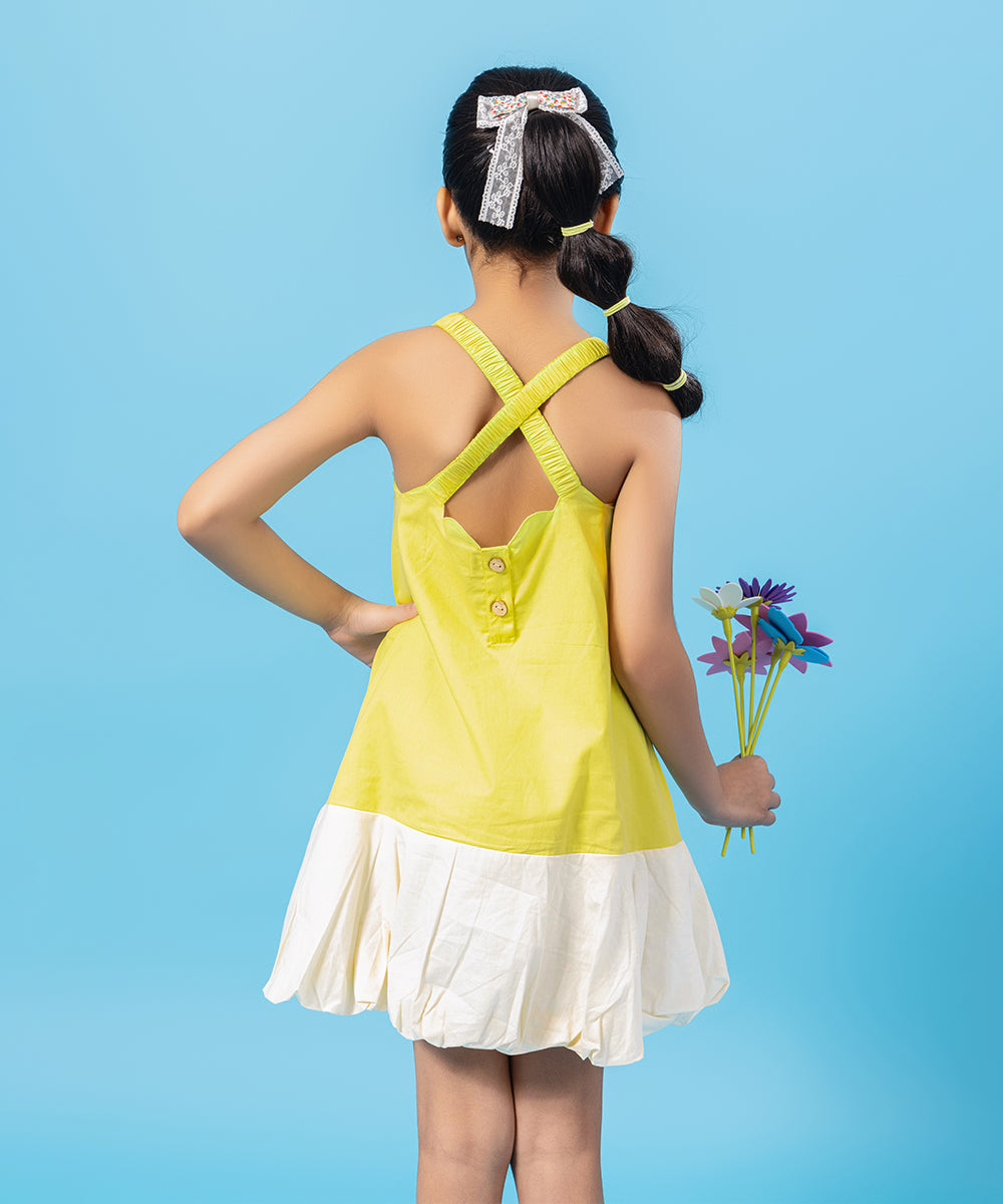 Candy Bow Girls Dress - Ray Flower