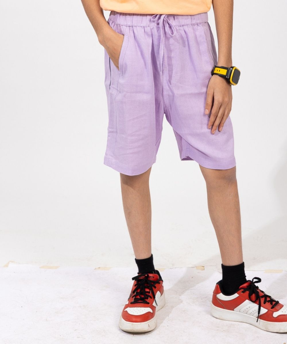 Happy Hoppers Unisex Shorts - Dew Berry