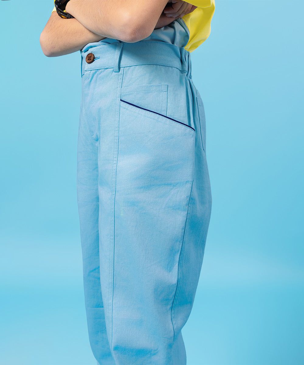 Urban Explorer Co-ord Set - Ray Flower & Serenity Blue
