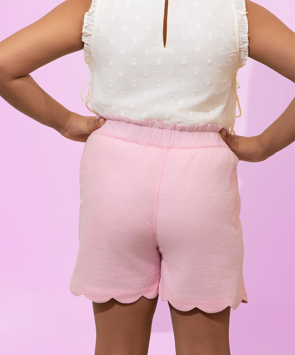Bubblegum Girls Shorts - Blush Pink