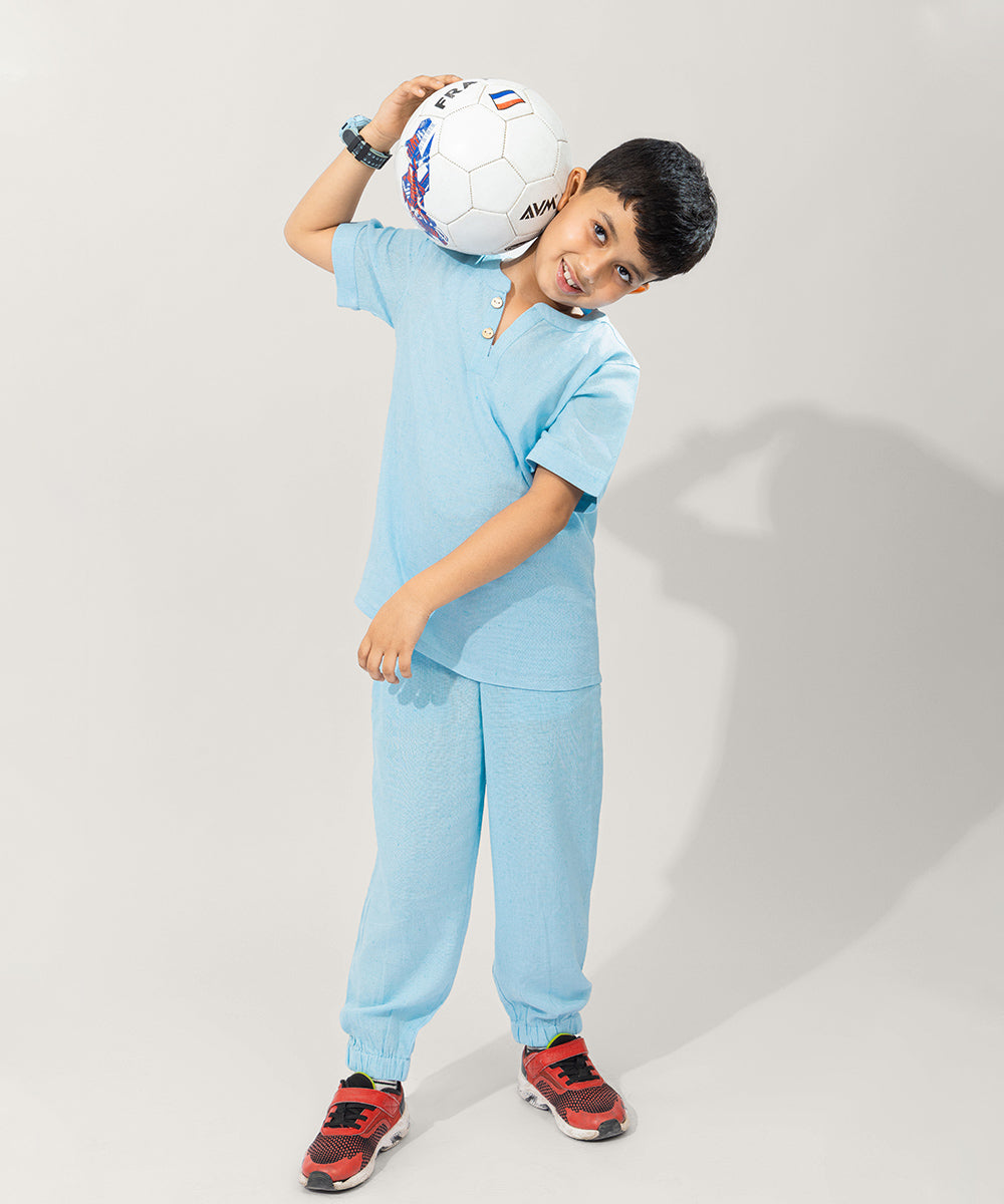 All Day Smarties Unisex Co-ord Sets - Serenity Blue