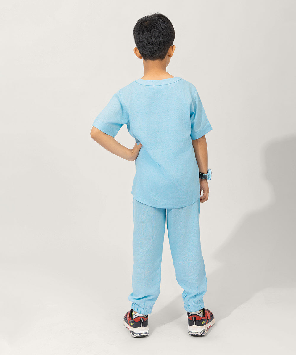 All Day Smarties Unisex Co-ord Sets - Serenity Blue