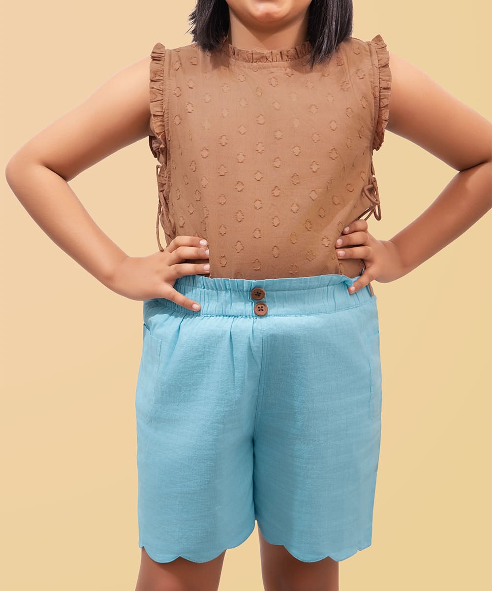 Bubblegum Girls Shorts - Serenity Blue