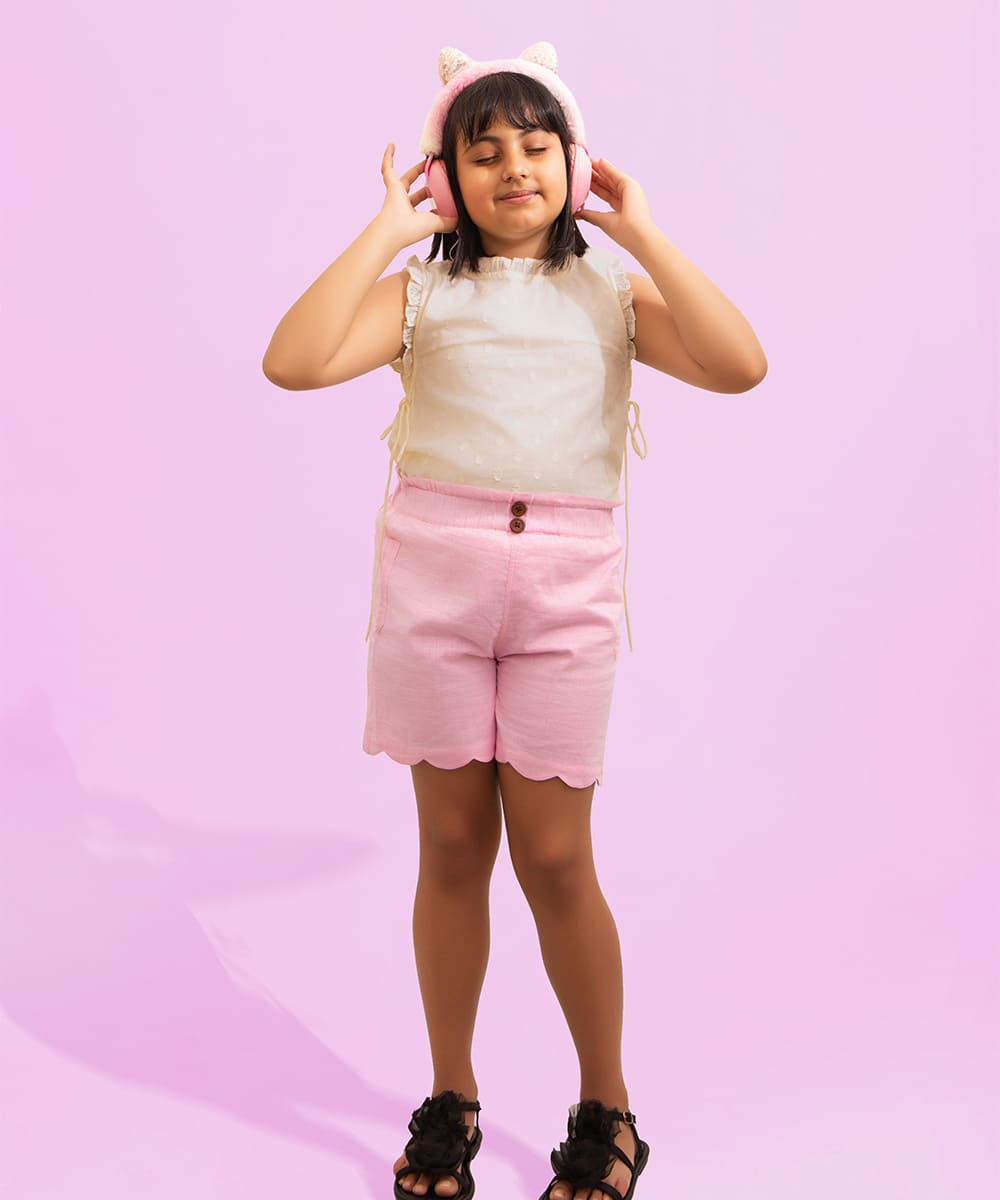 Bubblegum Girls Shorts - Blush Pink