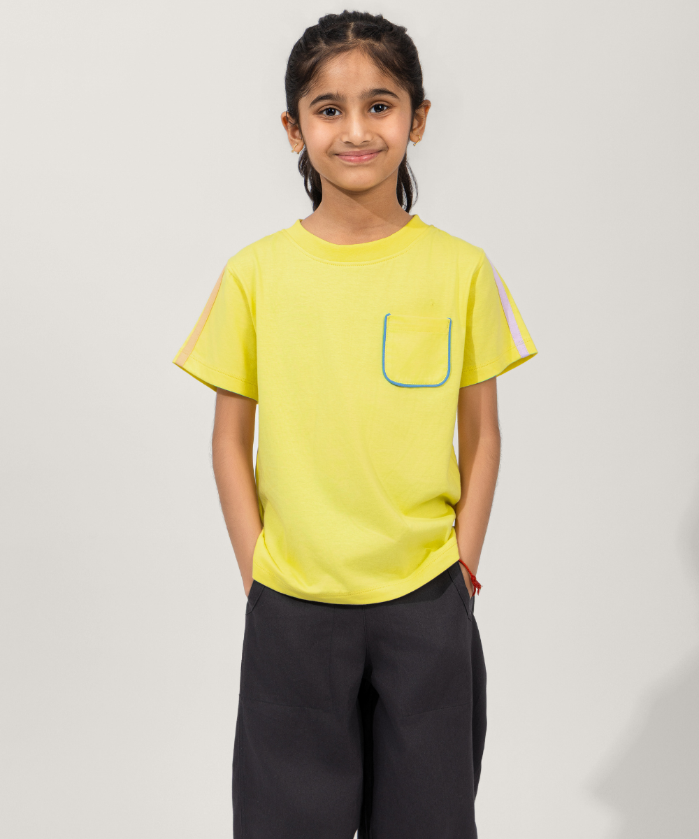 Trend Flow Girls Trouser - Charcoal