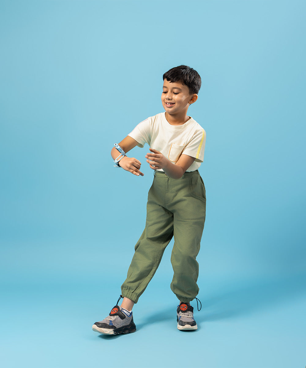 Bounce Mode Unisex Joggers - Moss Green