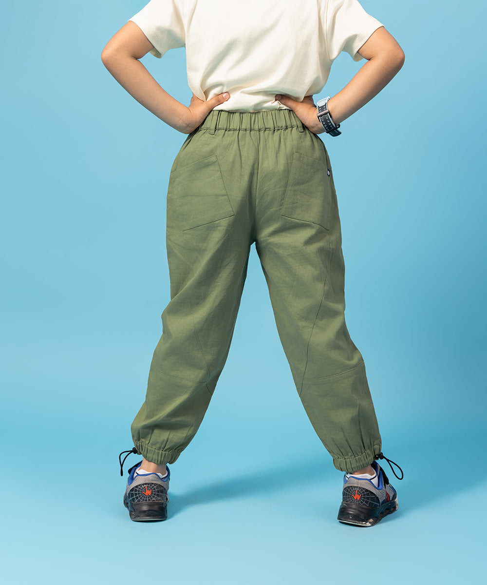 Bounce Mode Unisex Joggers - Moss Green