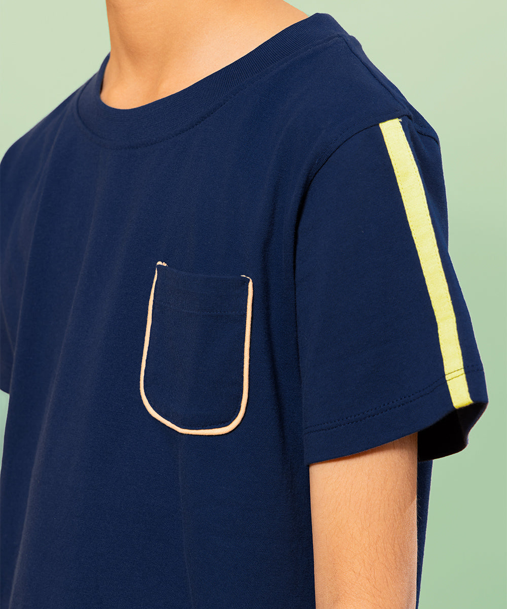 Brightbeat Unisex T-Shirt - Midnight Blue