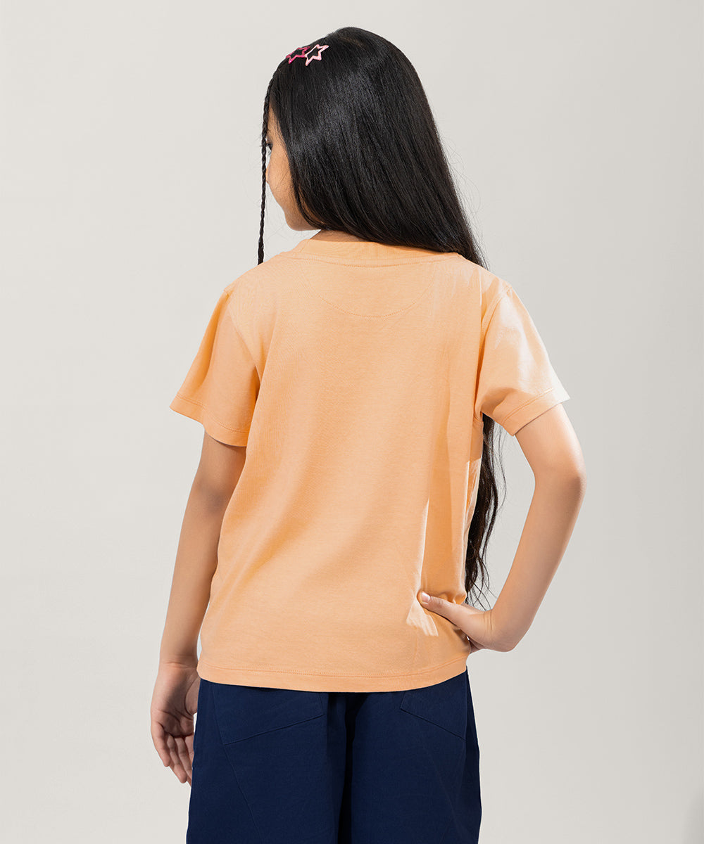 Brightbeat Unisex T-Shirt  - Peach Melon