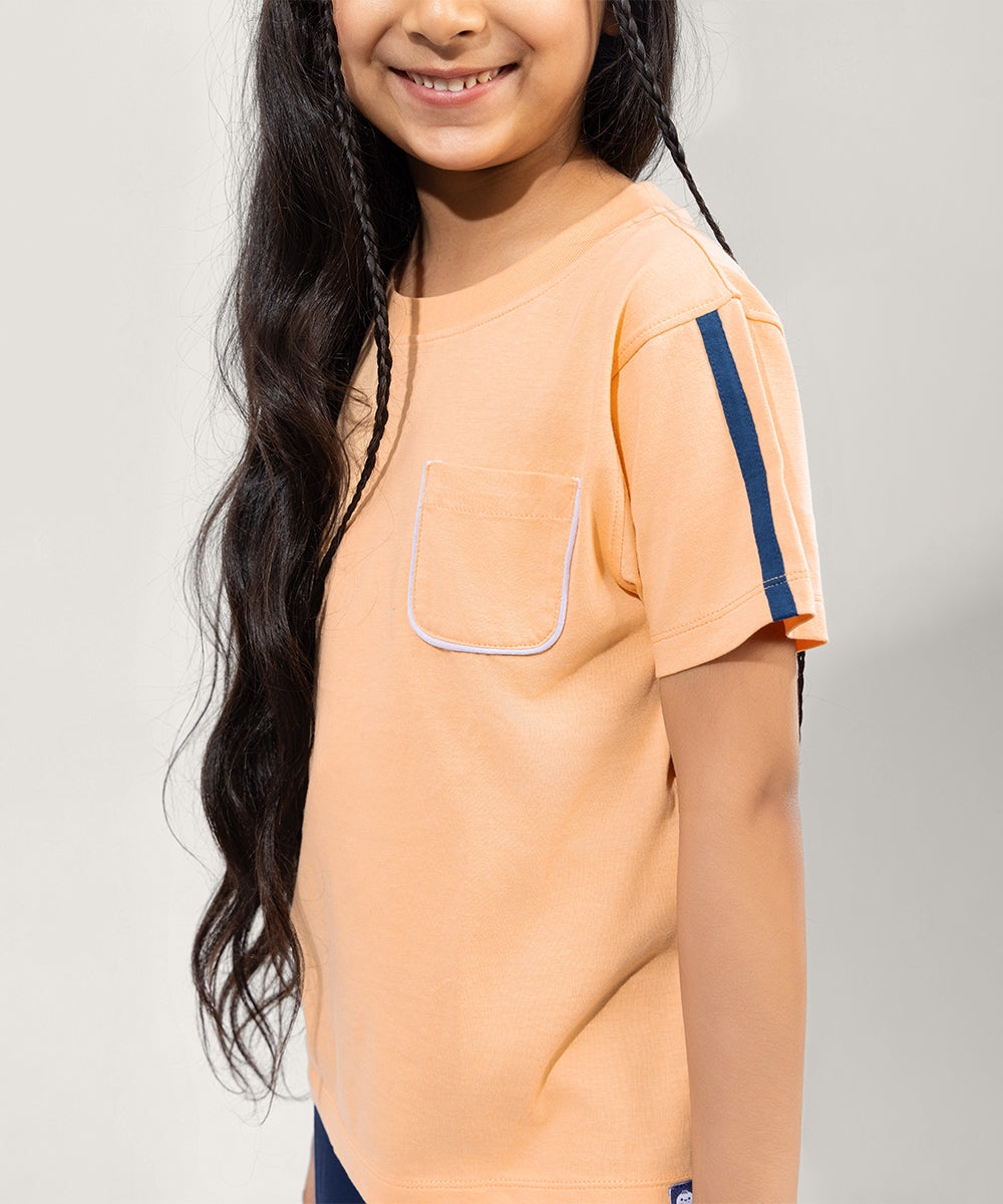 Brightbeat Unisex T-Shirt  - Peach Melon