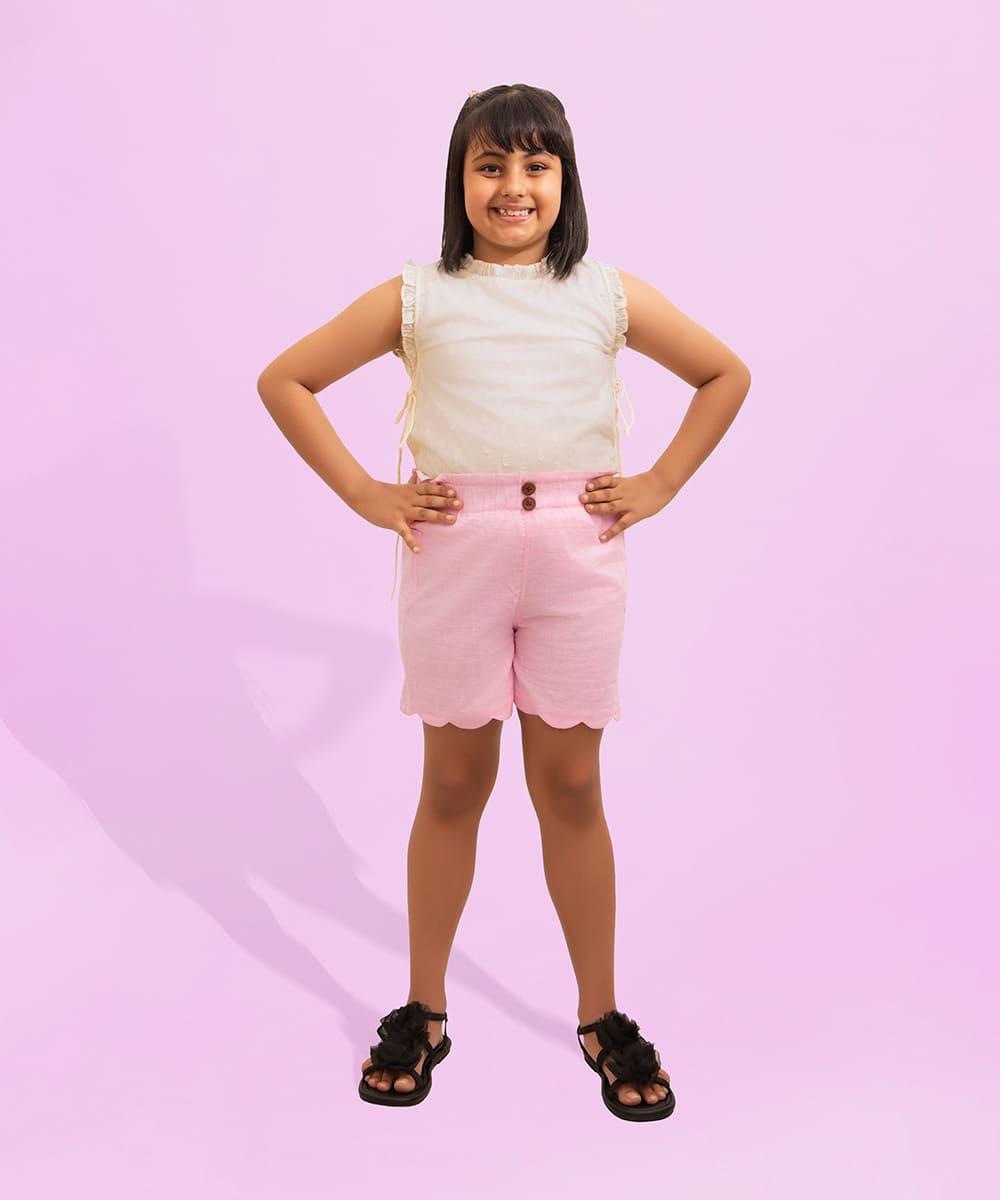 Bubblegum Girls Shorts - Blush Pink