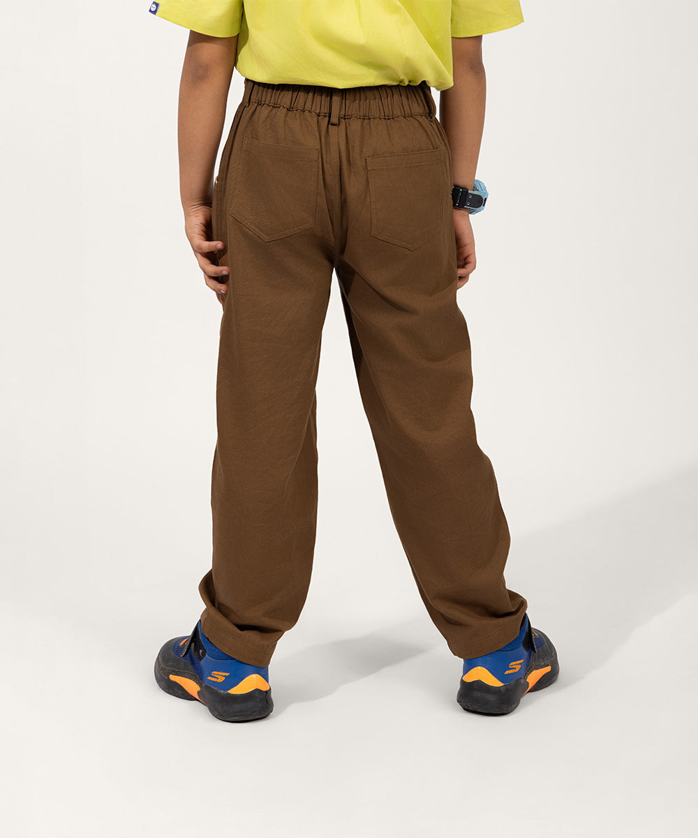 Cool Move Boys Pants -  Dark Roast